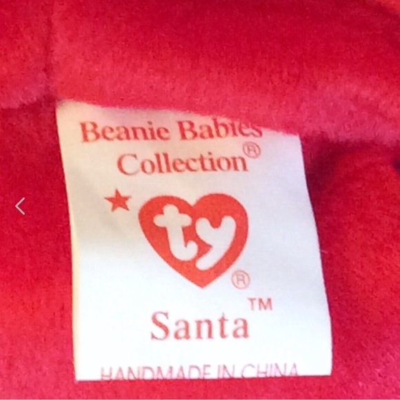 Ty Beanie Baby Santa Plush 1998 retired new small collection - Picture 6 of 6